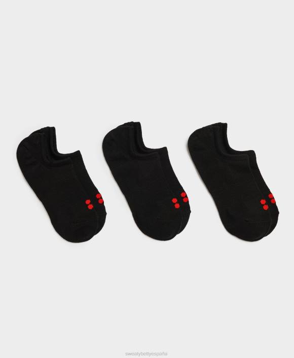 accesorios Facebook negro T28T343 calcetines de entrenamiento invisibles mujer Sweaty Betty