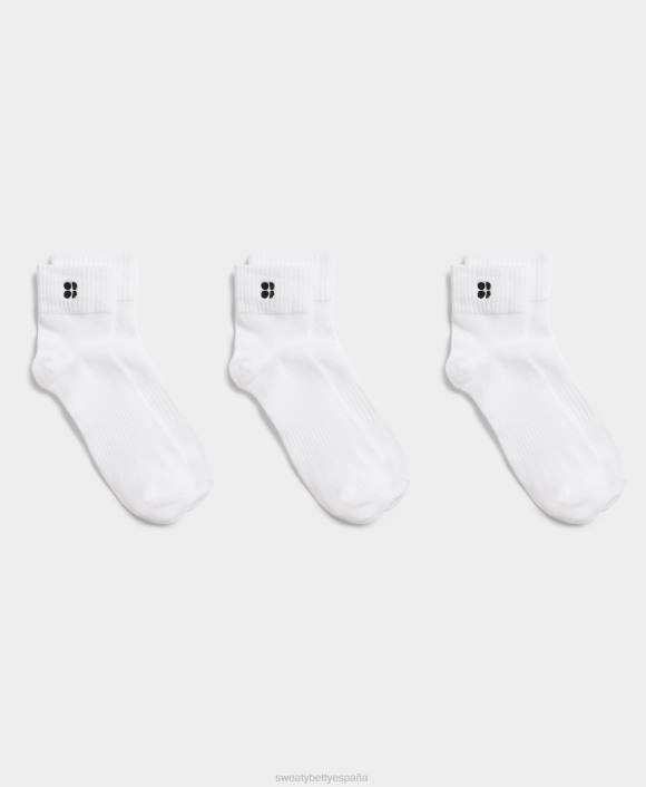 accesorios blanco T28T372 paquete medio de 3 básicos mujer Sweaty Betty