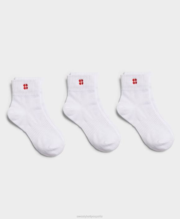 accesorios blanco un T28T373 paquete medio de 3 básicos mujer Sweaty Betty