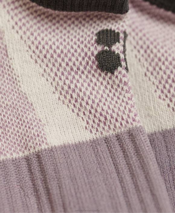 accesorios lirio blanco T28T314 paquete de 2 calcetines técnicos para correr mujer Sweaty Betty