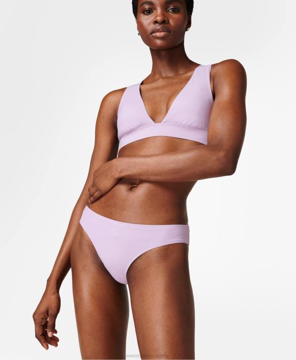 ropa flor de niebla púrpura T28T625 braguita de bikini península xtra life mujer Sweaty Betty