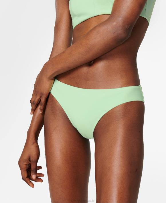 ropa verde junto a la piscina T28T626 braguita de bikini península xtra life mujer Sweaty Betty