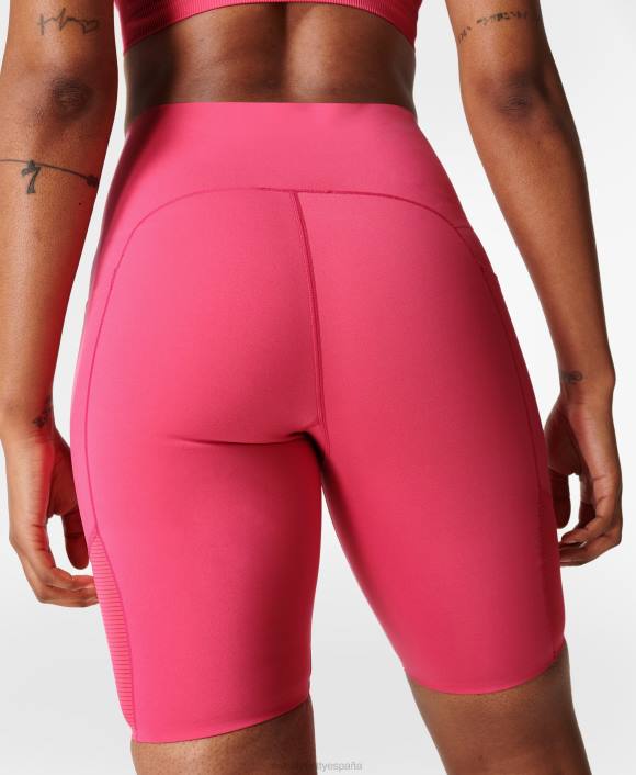 ropa dalia rosa T28T1066 shorts ciclistas Power de talle alto de 9