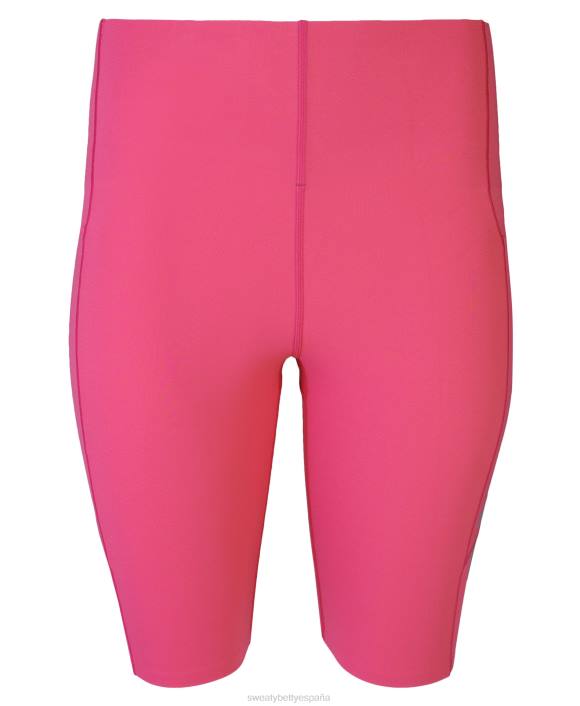 ropa dalia rosa T28T1066 shorts ciclistas Power de talle alto de 9