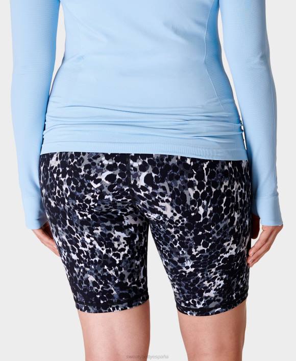 ropa estampado de moteados grises T28T562 pantalones cortos ciclistas de 9