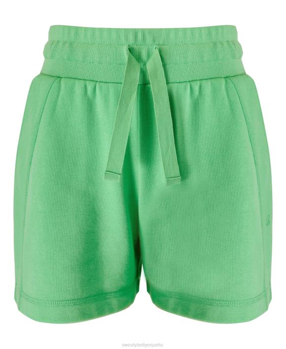 ropa irradiar verde T28T622 revivir pantalones cortos de cintura alta mujer Sweaty Betty