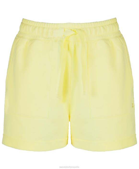 ropa nenúfar amarillo T28T1069 revivir pantalones cortos mujer Sweaty Betty