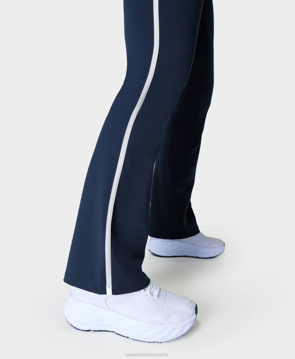 ropa Azul marino T28T732 pantalones bootcut power contour mujer Sweaty Betty