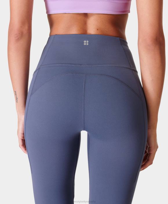 ropa azul infinito T28T553 pantalones de yoga acampanados súper suaves mujer Sweaty Betty