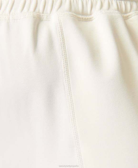 ropa estudio blanco T28T567 pantalones con dobladillo y lavado arena mujer Sweaty Betty