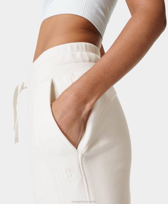 ropa lirio blanco T28T1002 jogger revive con puños mujer Sweaty Betty