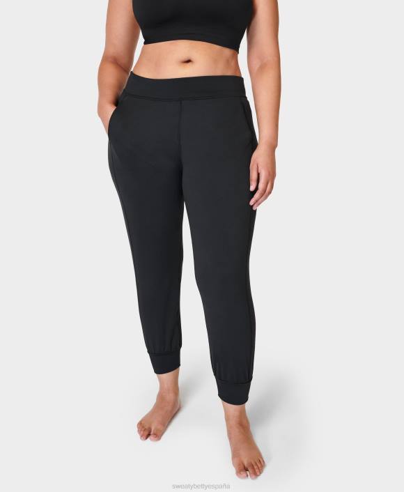 ropa negro T28T949 pantalones de yoga gary mujer Sweaty Betty