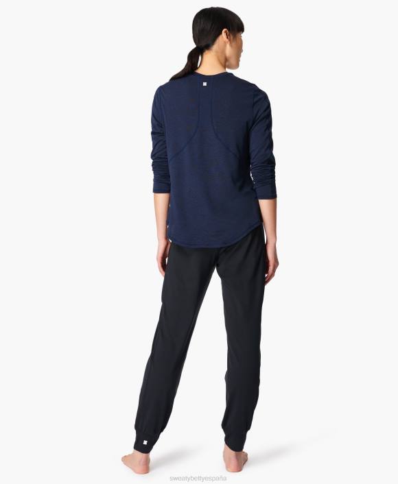 ropa negro T28T949 pantalones de yoga gary mujer Sweaty Betty