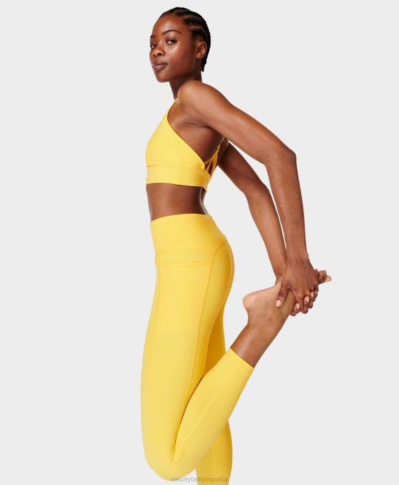 ropa amarillo alegre T28T1013 Teoría del color de leggings 7/8 súper suaves mujer Sweaty Betty