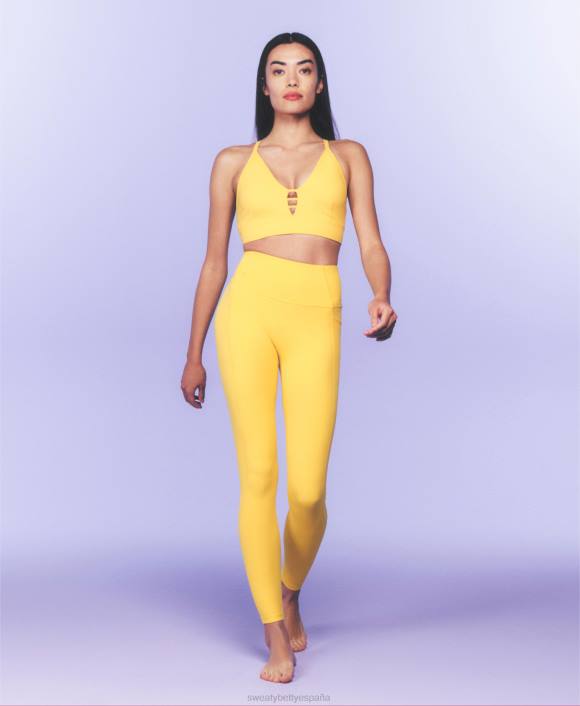 ropa amarillo alegre T28T1013 Teoría del color de leggings 7/8 súper suaves mujer Sweaty Betty