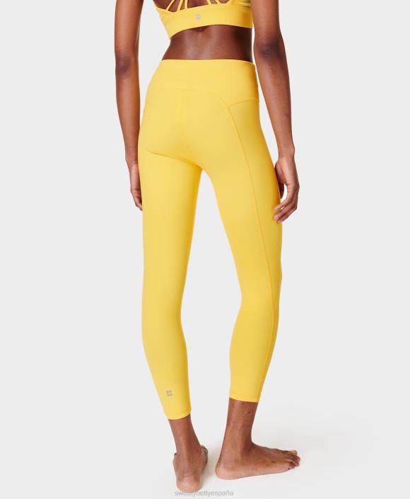 ropa amarillo alegre T28T1013 Teoría del color de leggings 7/8 súper suaves mujer Sweaty Betty