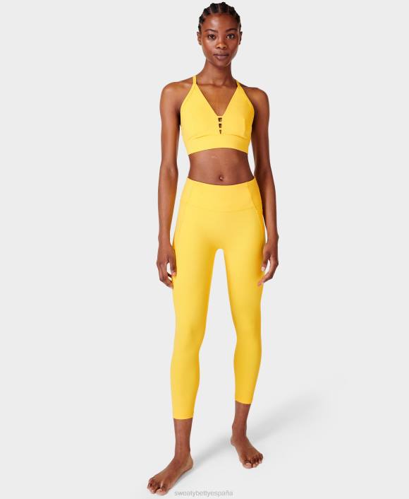 ropa amarillo alegre T28T1013 Teoría del color de leggings 7/8 súper suaves mujer Sweaty Betty
