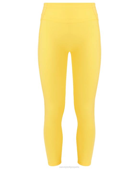 ropa amarillo alegre T28T1013 Teoría del color de leggings 7/8 súper suaves mujer Sweaty Betty