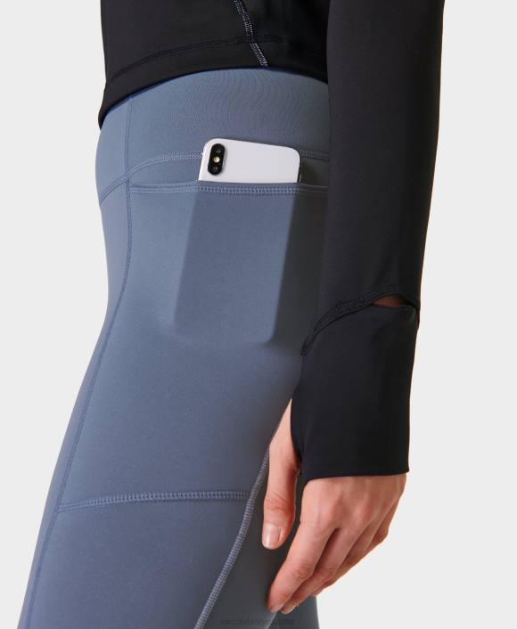 ropa azul infinito T28T700 Leggings reflectantes para correr Therma Boost 2.0 mujer Sweaty Betty