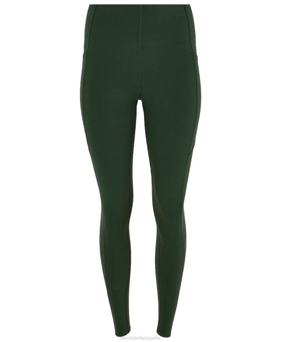 ropa caminata verde T28T139 leggings deportivos power ultrasculpt de talle alto mujer Sweaty Betty