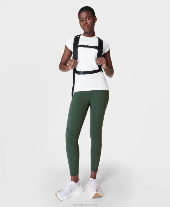 ropa caminata verde T28T6 leggings de entrenamiento power 7/8 mujer Sweaty Betty