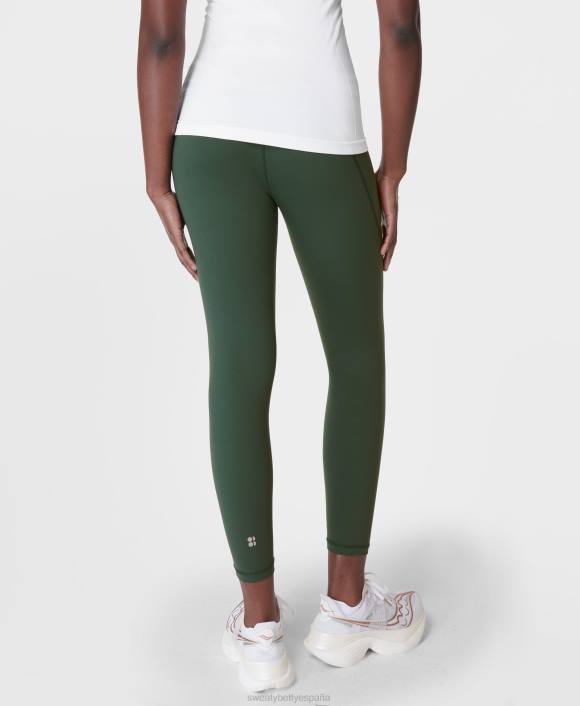 ropa caminata verde T28T6 leggings de entrenamiento power 7/8 mujer Sweaty Betty