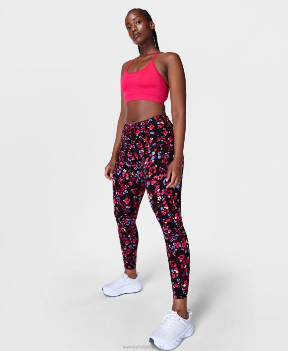 ropa estampado animal floral rosa T28T61 leggings de entrenamiento de potencia mujer Sweaty Betty