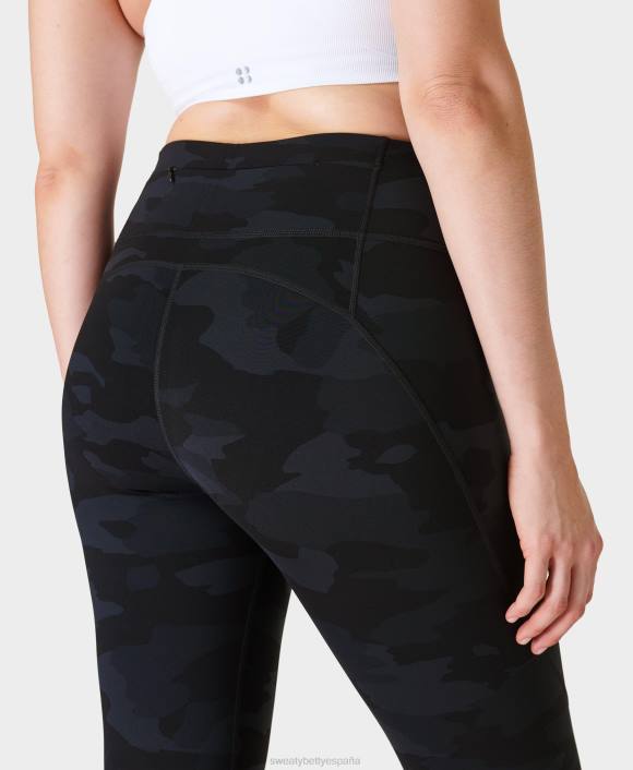 ropa estampado de camuflaje ultra negro T28T30 leggings de entrenamiento power 7/8 mujer Sweaty Betty
