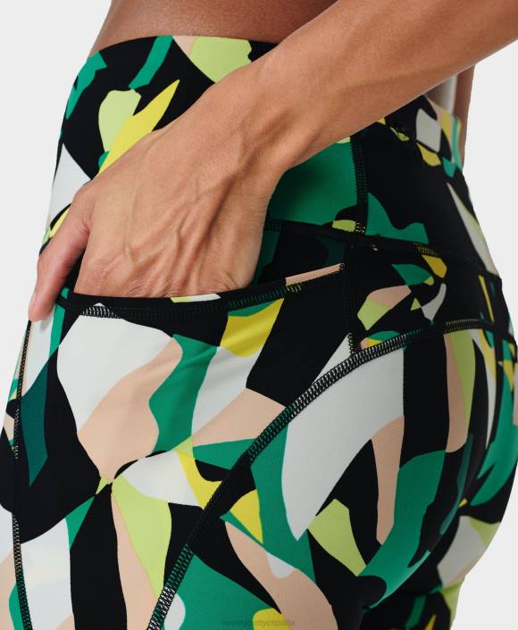 ropa estampado de figura de camuflaje verde T28T31 leggings de entrenamiento power 7/8 mujer Sweaty Betty