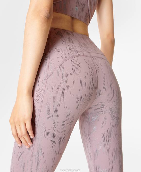 ropa estampado de lámina de fusión rosa T28T188 leggings de yoga súper suaves mujer Sweaty Betty