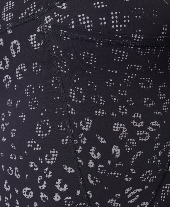 ropa estampado de leopardo reflectante negro T28T573 leggings de entrenamiento reflectantes mujer Sweaty Betty