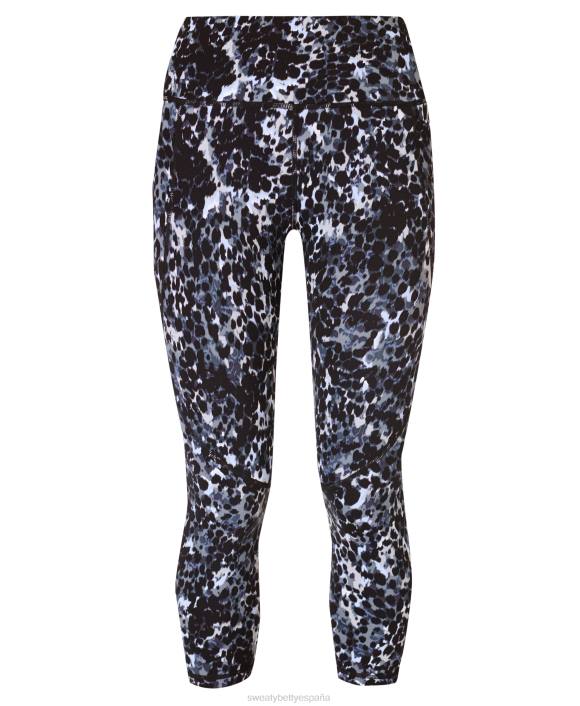 ropa estampado de moteados grises T28T423 leggings deportivos cortos y potentes mujer Sweaty Betty