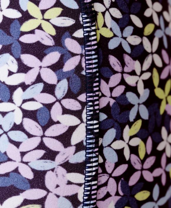 ropa estampado de sombras florales violetas T28T114 leggings de yoga 7/8 súper suaves mujer Sweaty Betty