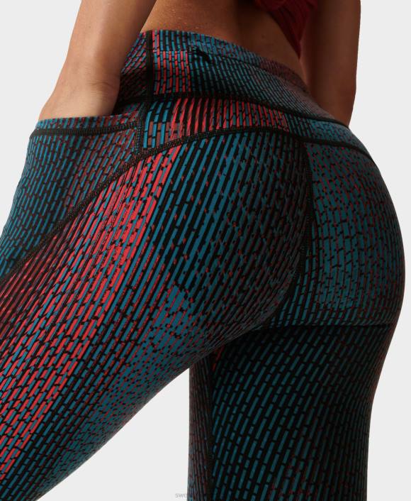 ropa impresión de luces de ciudad negras T28T80 leggings de entrenamiento de potencia mujer Sweaty Betty