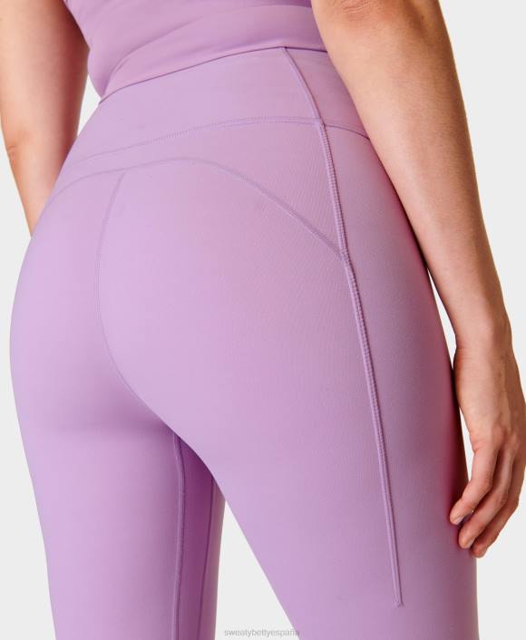 ropa lirio morado T28T112 leggings de yoga 7/8 súper suaves mujer Sweaty Betty