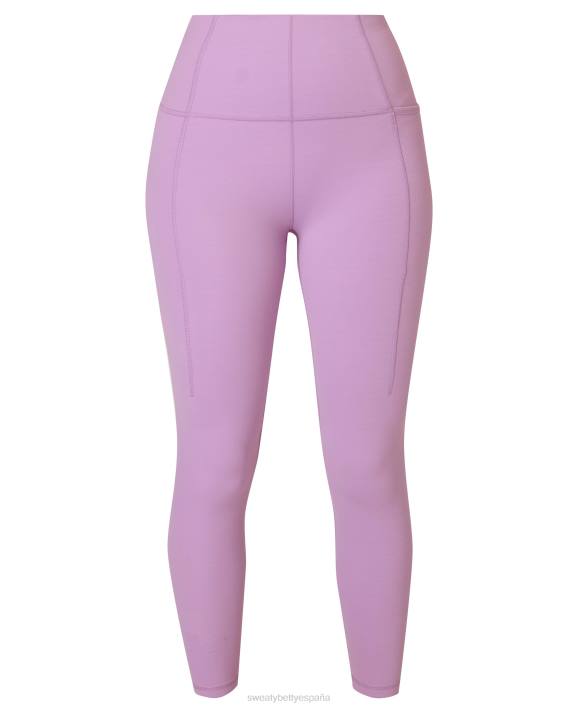 ropa lirio morado T28T112 leggings de yoga 7/8 súper suaves mujer Sweaty Betty