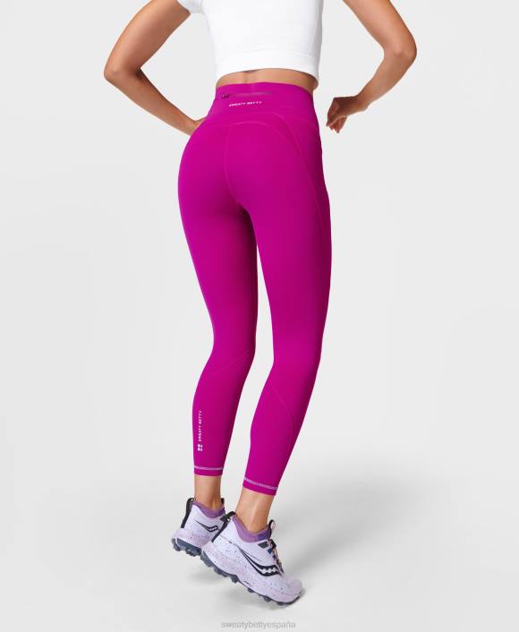 ropa magenta fusión púrpura T28T88 leggings de entrenamiento power pro 7/8 mujer Sweaty Betty
