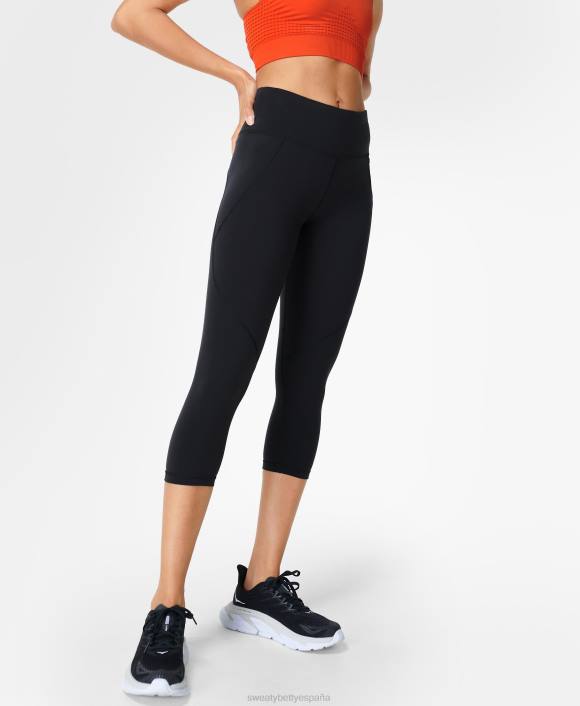 ropa negro T28T424 leggings deportivos cortos y potentes mujer Sweaty Betty