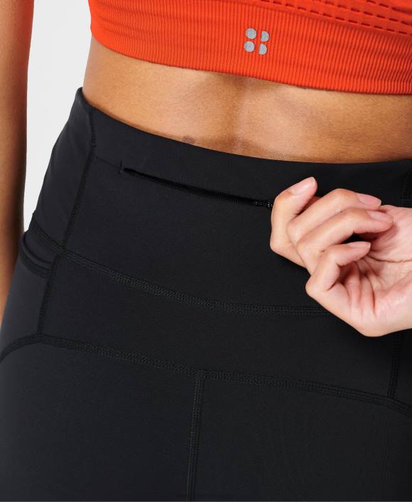 ropa negro T28T424 leggings deportivos cortos y potentes mujer Sweaty Betty