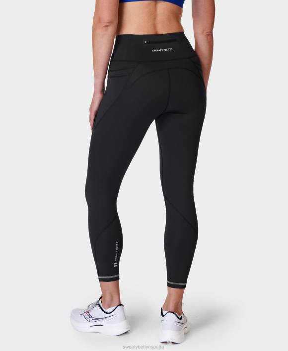 ropa negro T28T87 leggings de entrenamiento power pro 7/8 mujer Sweaty Betty