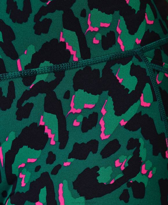 ropa pincelada verde estampado leo T28T26 leggings de entrenamiento power 7/8 mujer Sweaty Betty