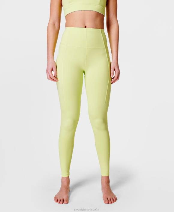 ropa pomelo verde T28T173 leggings de yoga súper suaves mujer Sweaty Betty