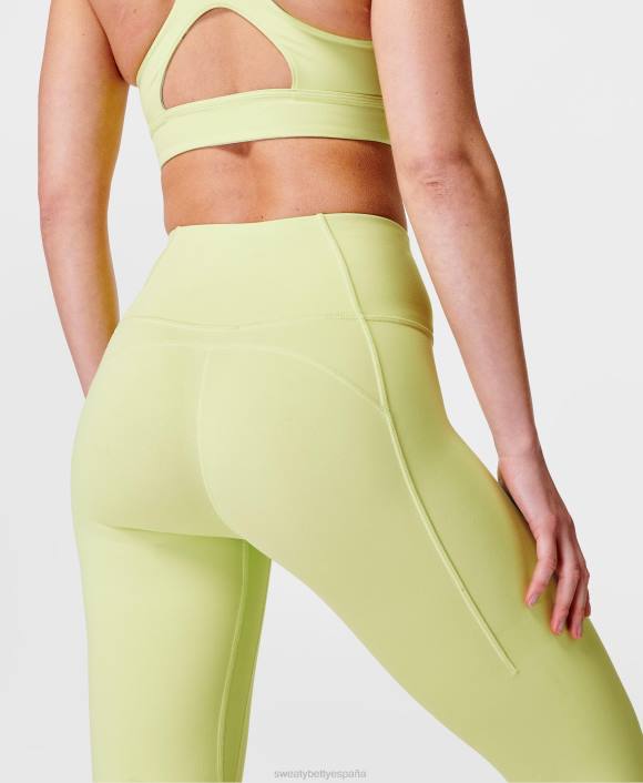 ropa pomelo verde T28T173 leggings de yoga súper suaves mujer Sweaty Betty