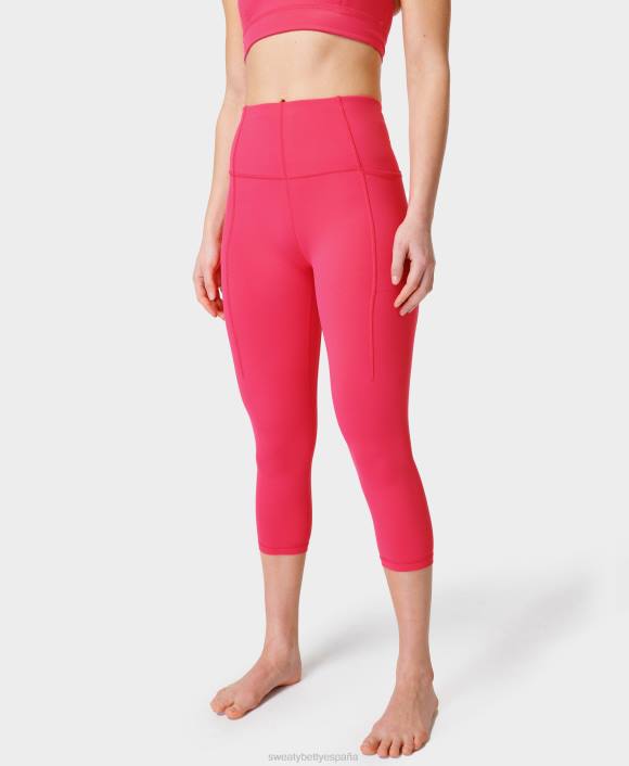 ropa resplandor rosa T28T810 leggings de yoga cortos súper suaves mujer Sweaty Betty