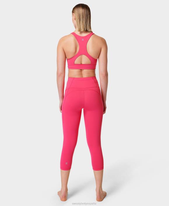 ropa resplandor rosa T28T810 leggings de yoga cortos súper suaves mujer Sweaty Betty