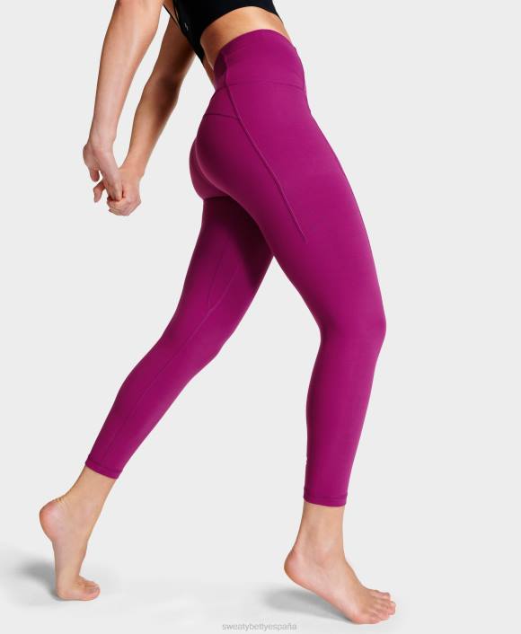 ropa rosa amaranto T28T111 leggings de yoga 7/8 súper suaves mujer Sweaty Betty