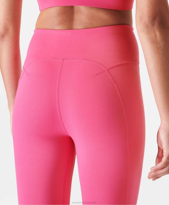 ropa rosa feliz T28T1011 Teoría del color de leggings 7/8 súper suaves mujer Sweaty Betty