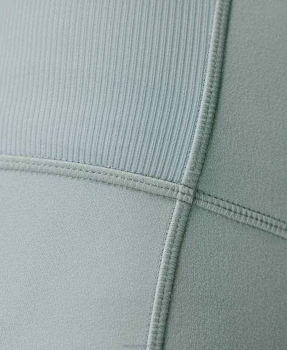 ropa vapor azul T28T285 Leggings de yoga 7/8 de canalé súper suaves mujer Sweaty Betty