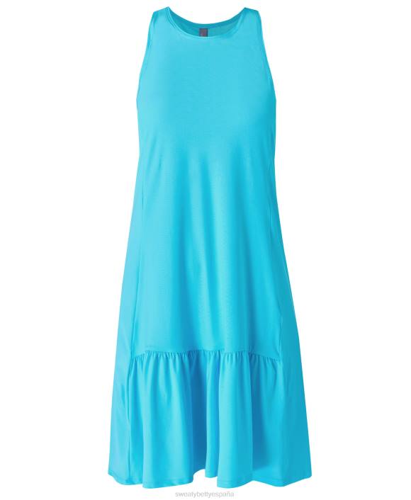 ropa azul marino T28T576 vestido corto del club de exploradores mujer Sweaty Betty