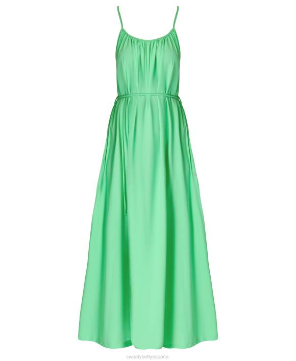 ropa irradiar verde T28T594 vestido de verano con tiras explorer mujer Sweaty Betty